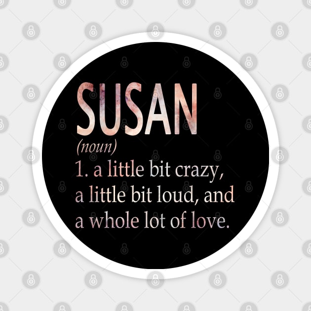 Susan Girl Name Definition Magnet by ThanhNga